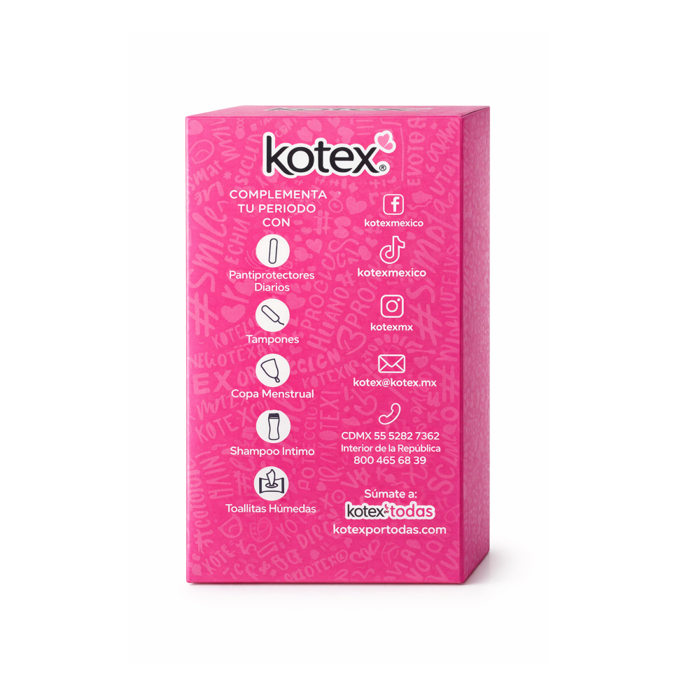 Intimas - almohadillas sanitarias Kotex (54 U) - Miniatura 3