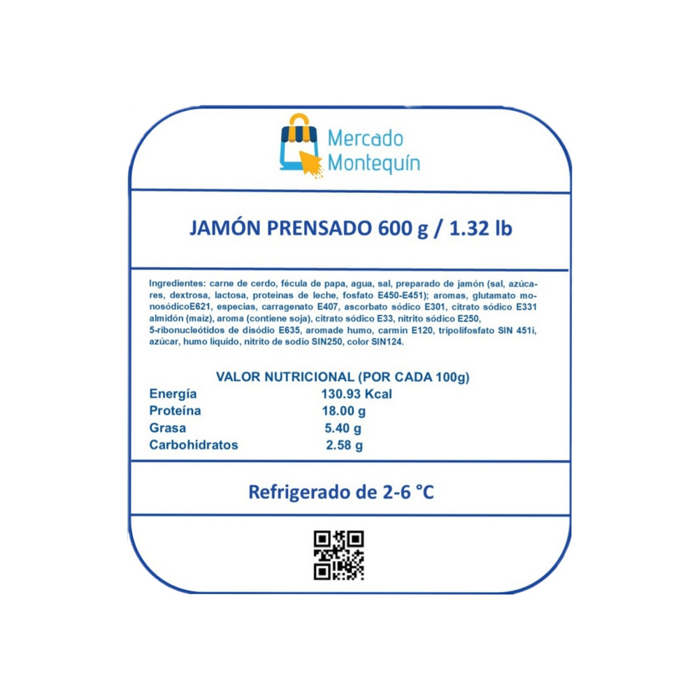 Jamón prensado Montequín (600 g / 1.32 lb) - Miniatura 3
