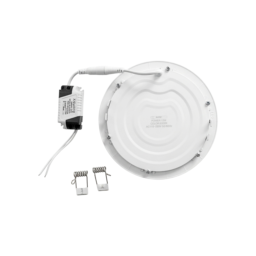 Lámpara de panel LED empotrable de 12 W SPC - Miniatura 2