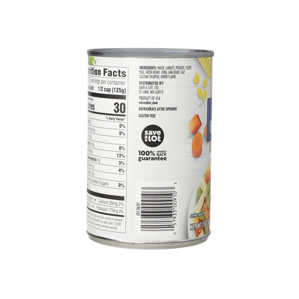 Vegetales mixtos Fairhill Farm (425 g / 15 oz) - Miniatura 4