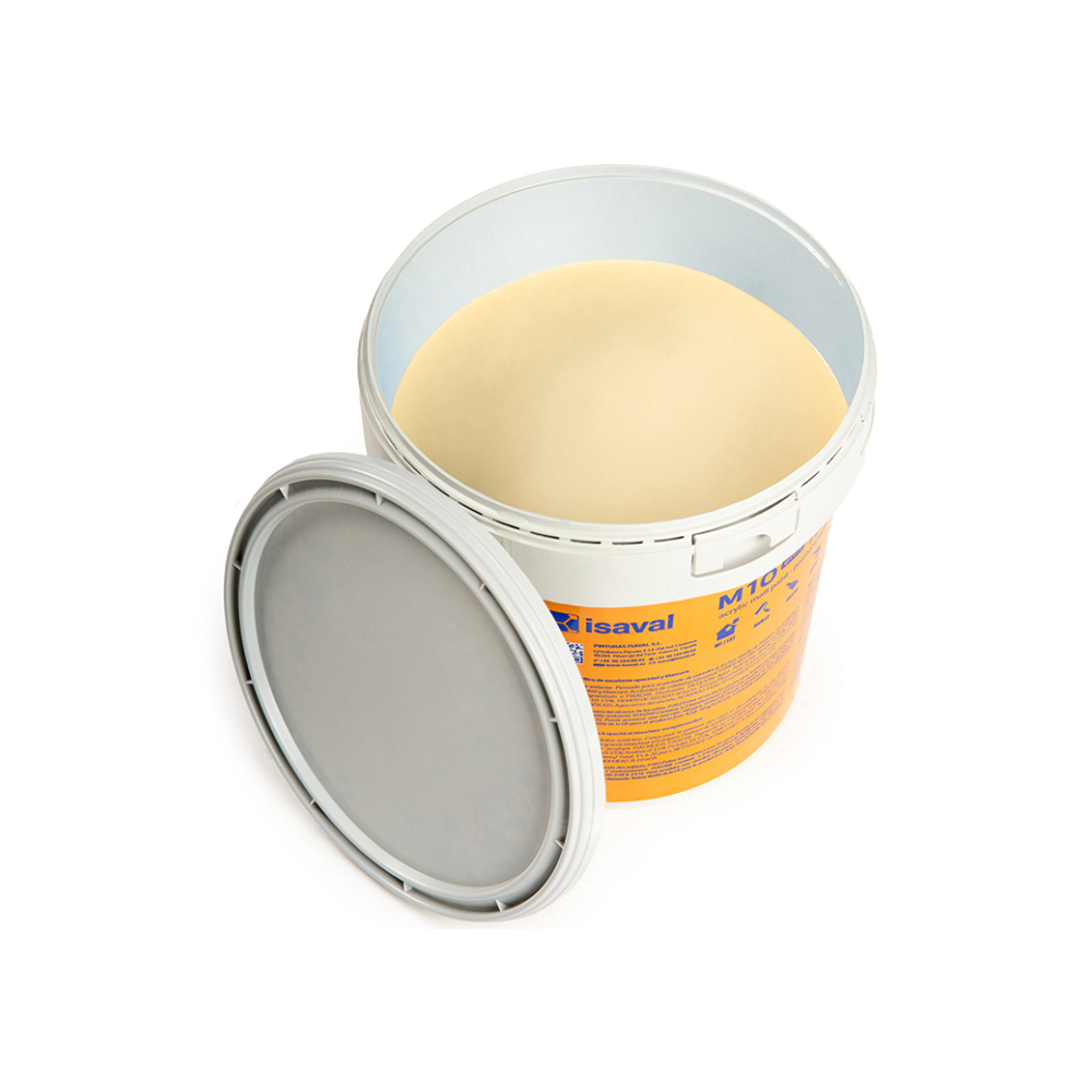 Pintura acrilica interior y exterior color marfil M - 10 Isaval (5 Kg / 11 lb) - Miniatura 4