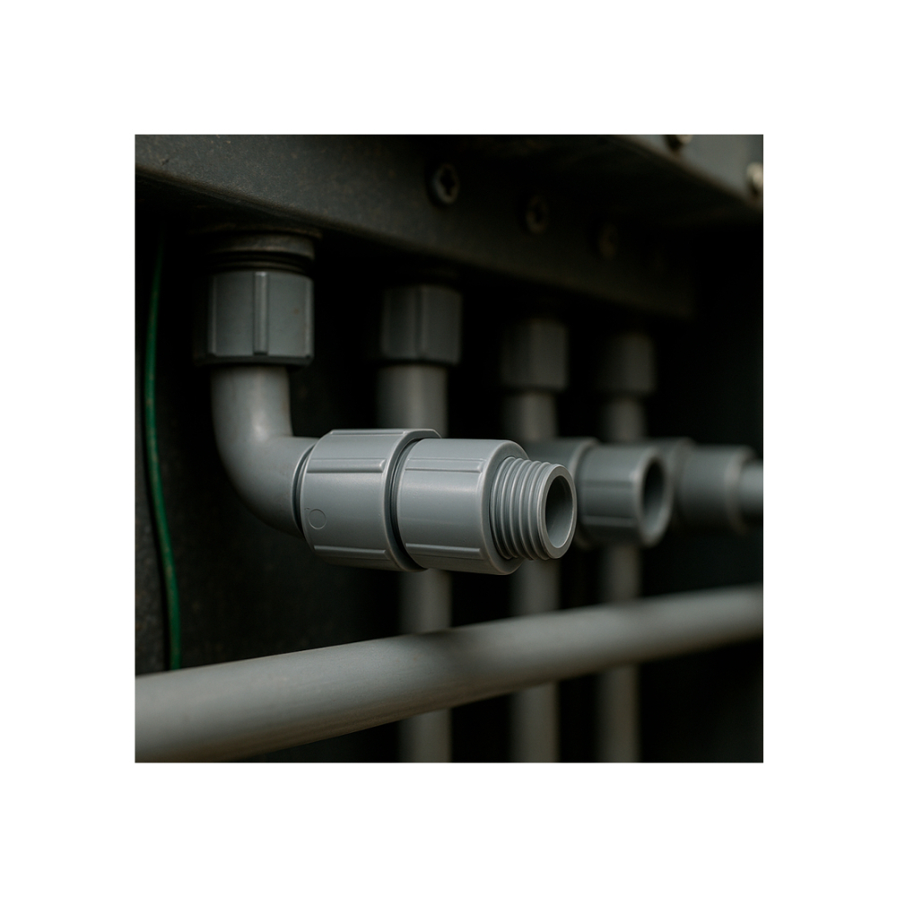 Adaptador de terminal macho de 3/4'' PVC Malu - Miniatura 4