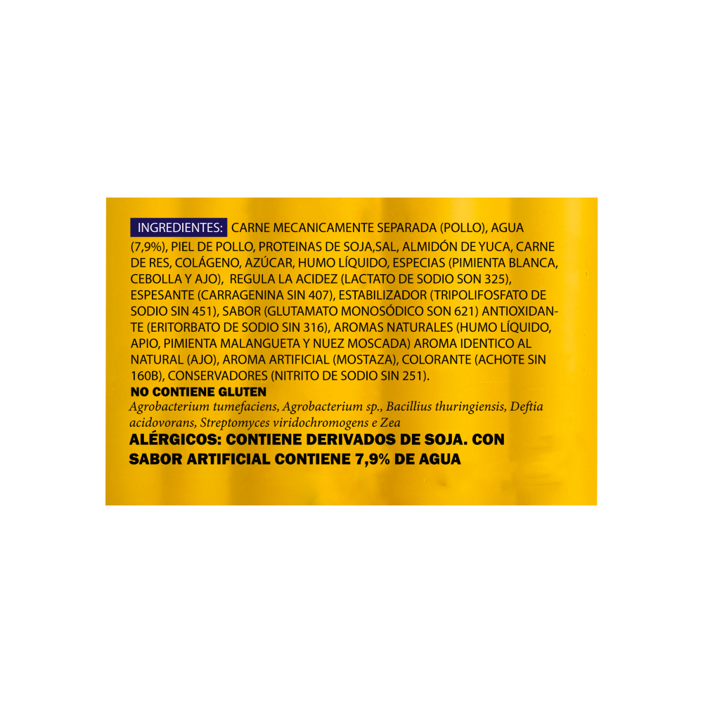 Salchicha de pollo Quality Chicken (350 g / 12.35 oz) - Miniatura 3