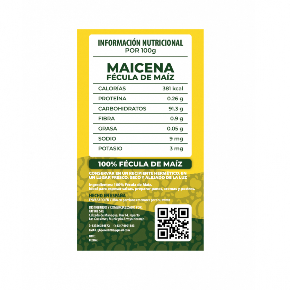 Maicena Campo Vivo (4 x 1 kg / 2.2 lb) - Miniatura 2