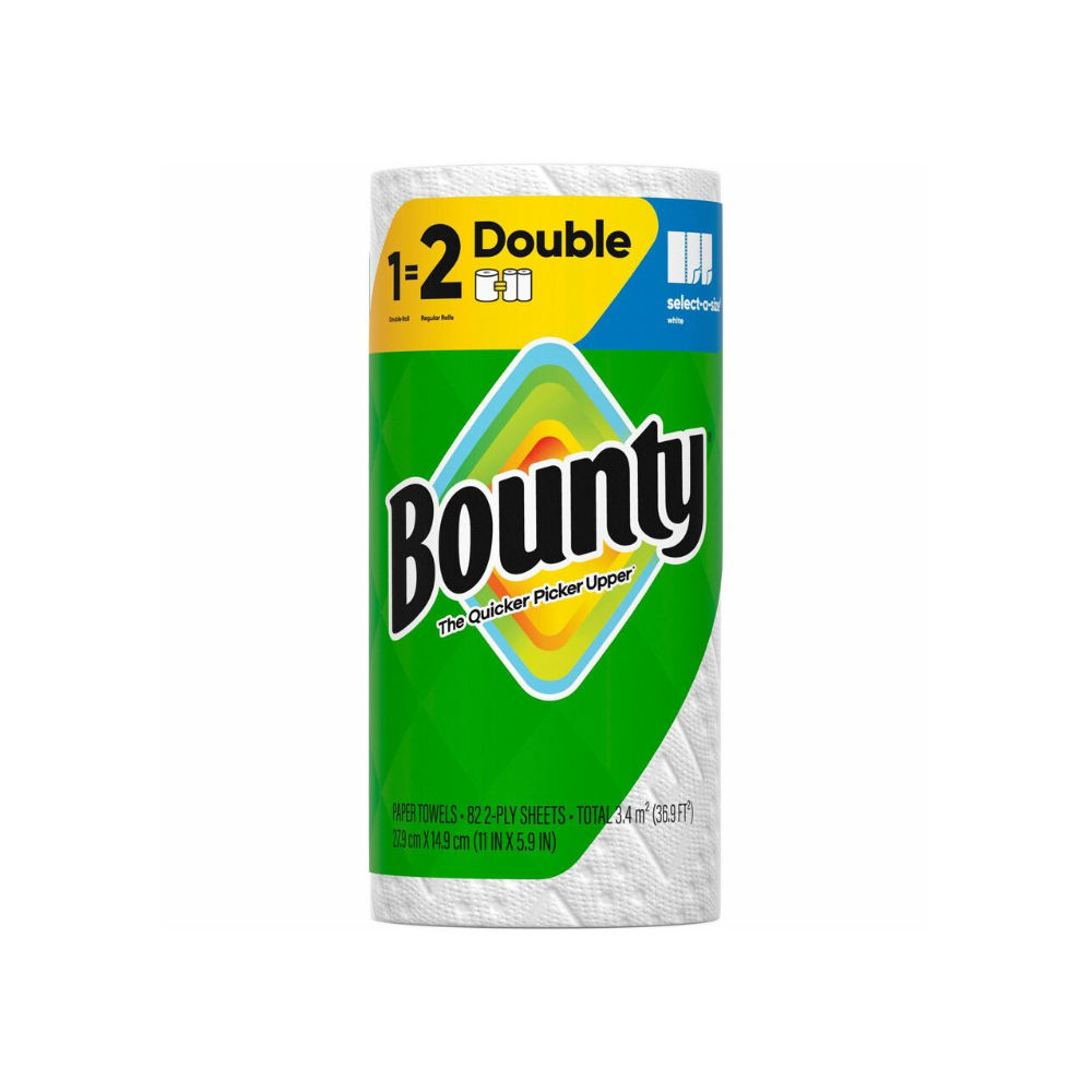Toalla de papel de cocina con doble hoja Bounty - Miniatura 2