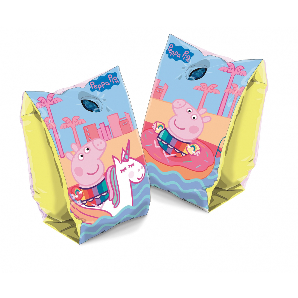 Flotadores inflables para brazos Peppa Pig - Miniatura 2