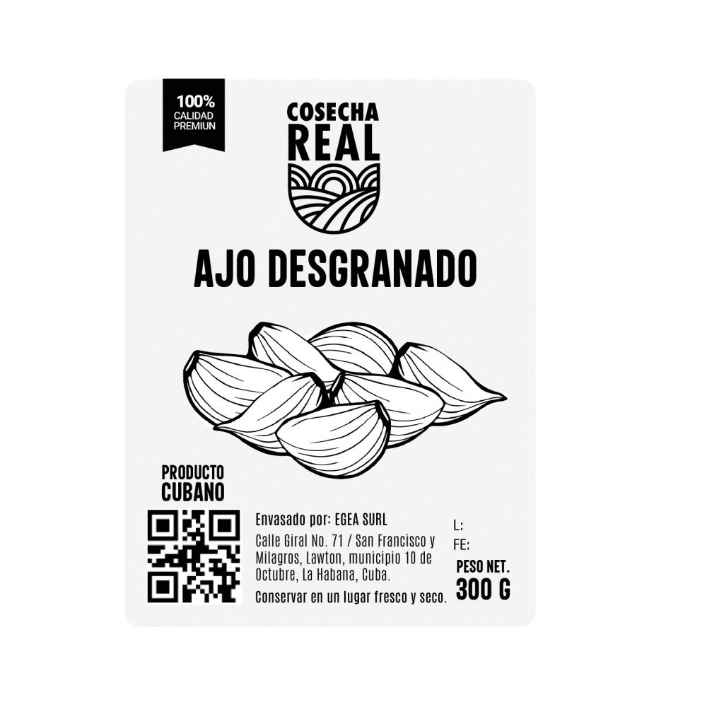 Ajo desgranado Cosecha Real (300 g / 10.5 oz) - Miniatura 3
