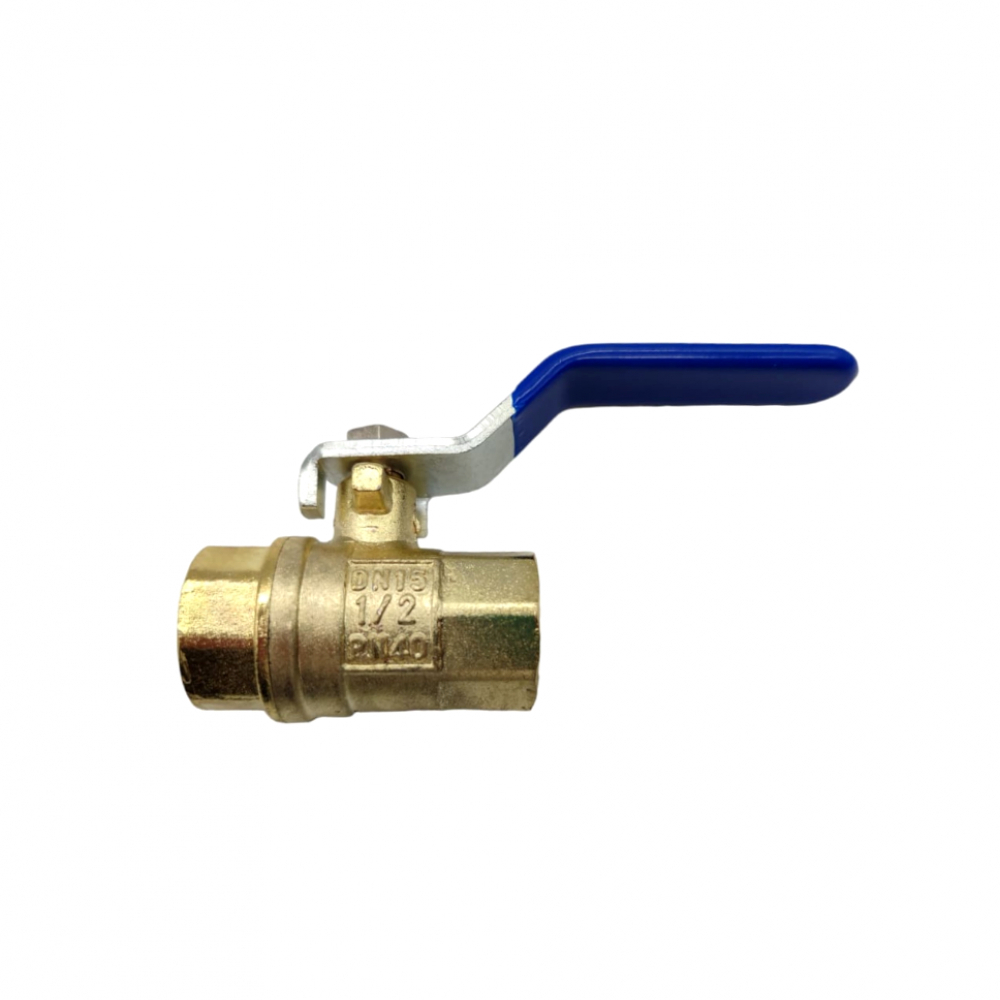 Llave de jardín de zinc con mango azul de 1/2" S.P.C - Miniatura 2