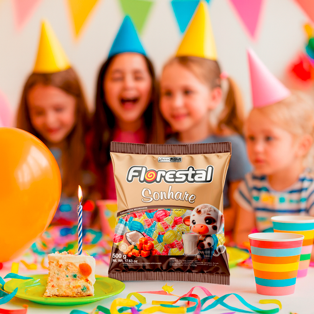 Caramelos duros rellenos Florestal (500 g / 17.63 oz) - Miniatura 4