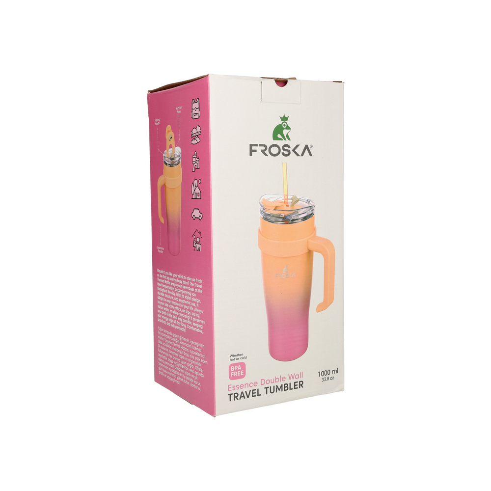 Vaso térmico de acero inoxidable Titiz froska - Miniatura 3