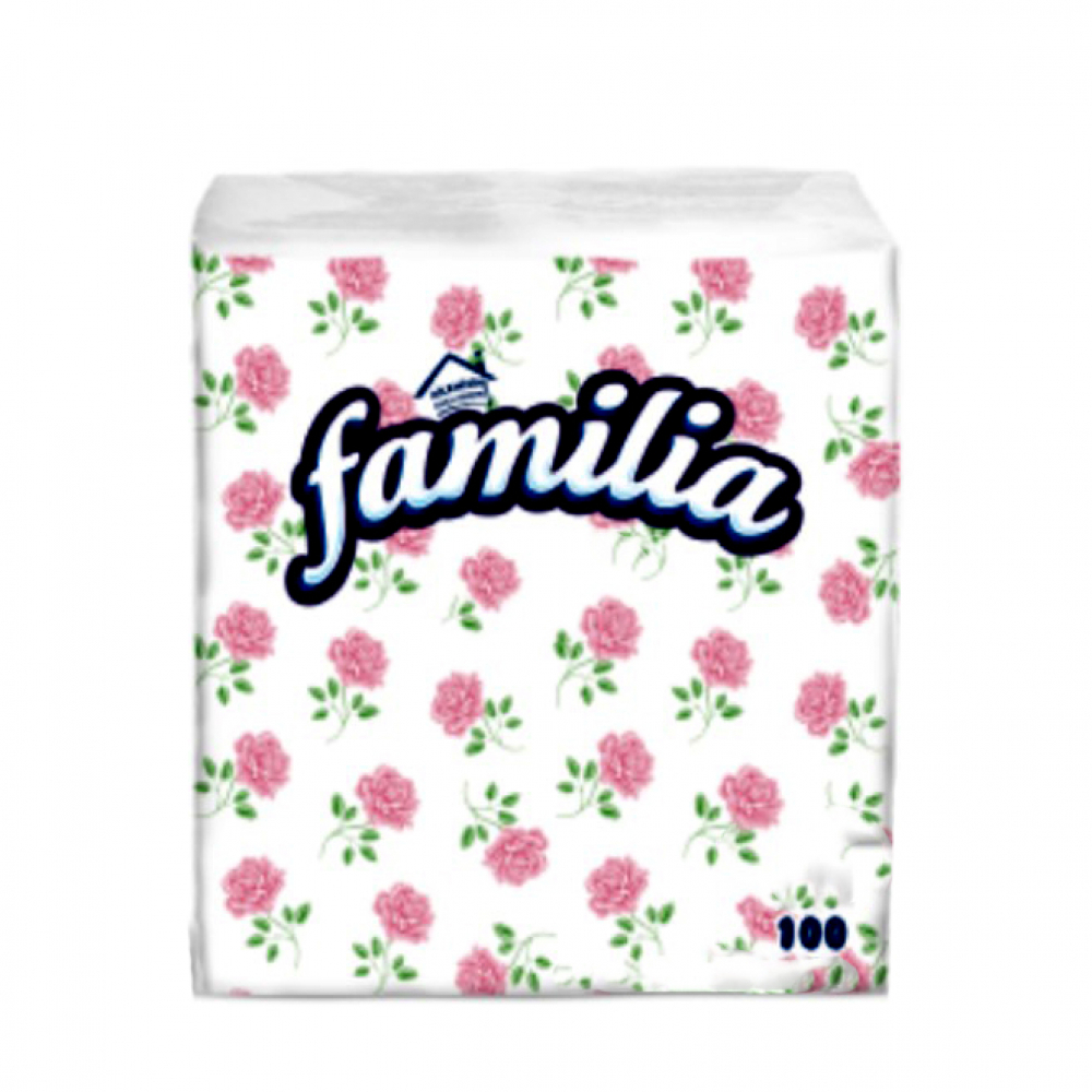 Servilletas con estampado de flores Familia (100 U) - Miniatura 2
