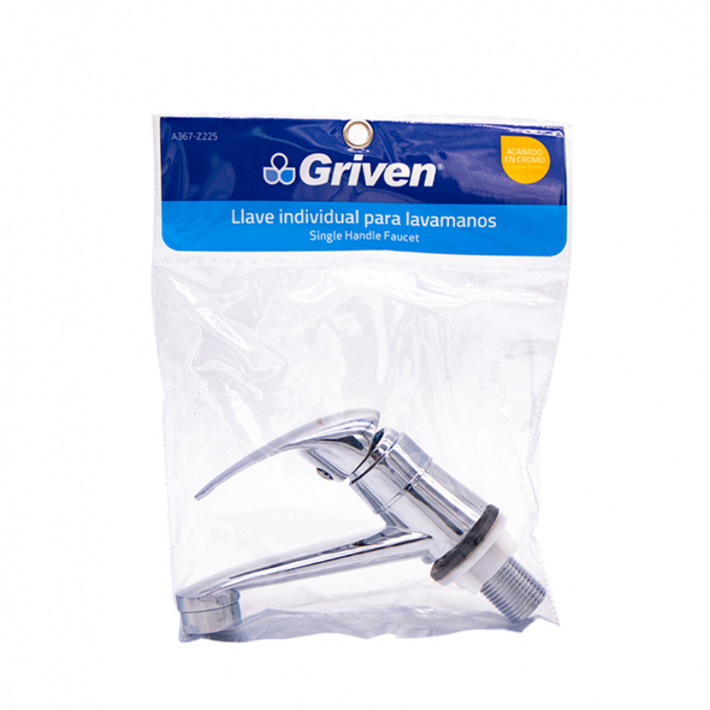 Grifo sencillo para lavamanos 1/2" Griven - Miniatura 4