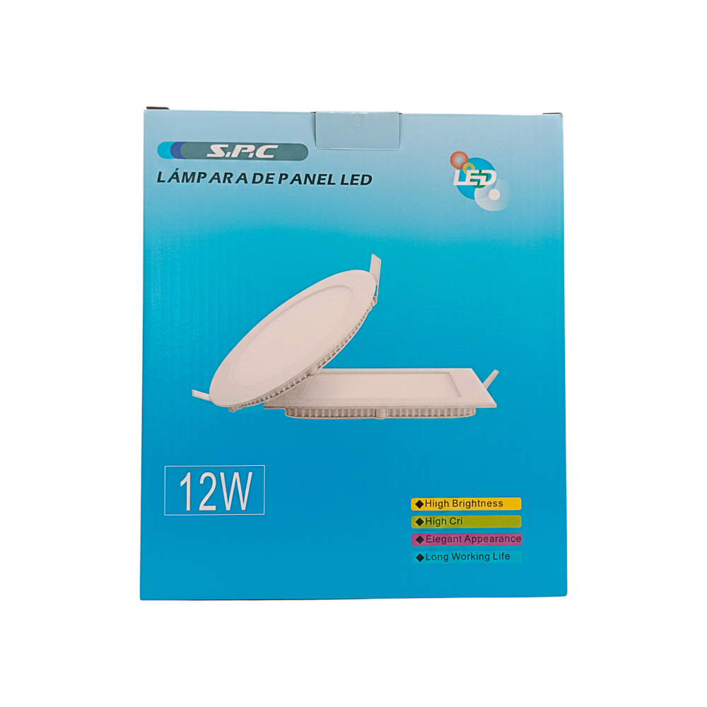 Lámpara de panel LED empotrable de 12 W SPC - Miniatura 3
