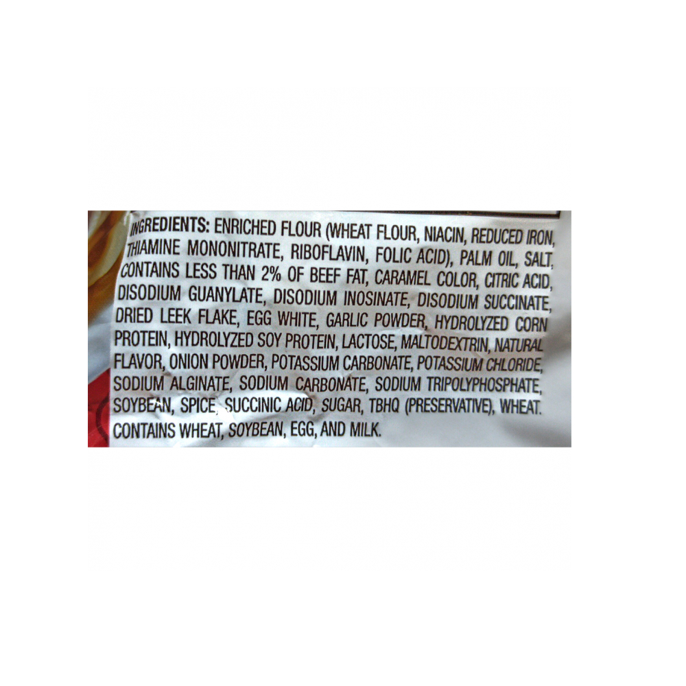 Sopa de fideos con sabor a carne Top Ramen (85 g / 3 oz) - Miniatura 4