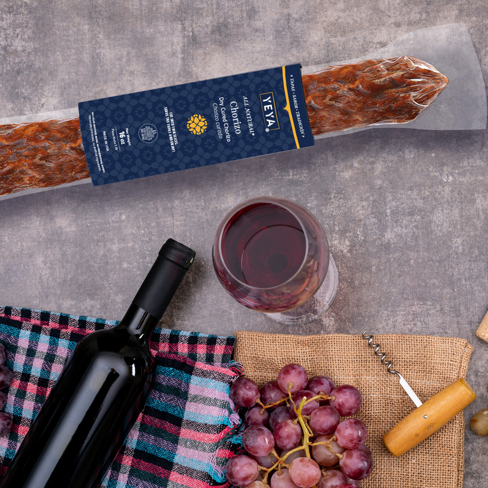 Chorizo curado tipo vela YEYA (454 g / 16 oz) - Miniatura 3