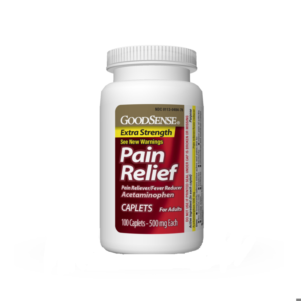 Acetaminofén 500 mg GoodSense (100 tabletas) - Miniatura 2
