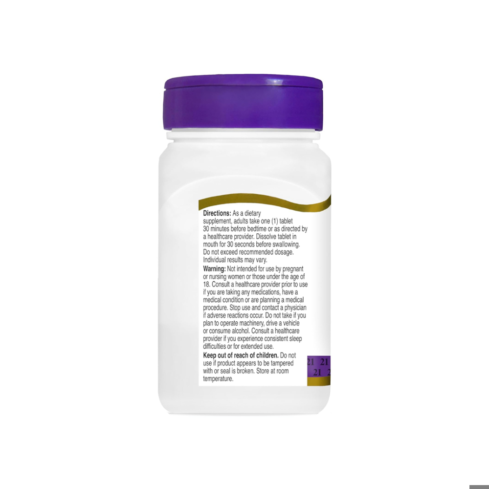 Melatonina 10 mg 21st Century (120 tabletas) - Miniatura 4