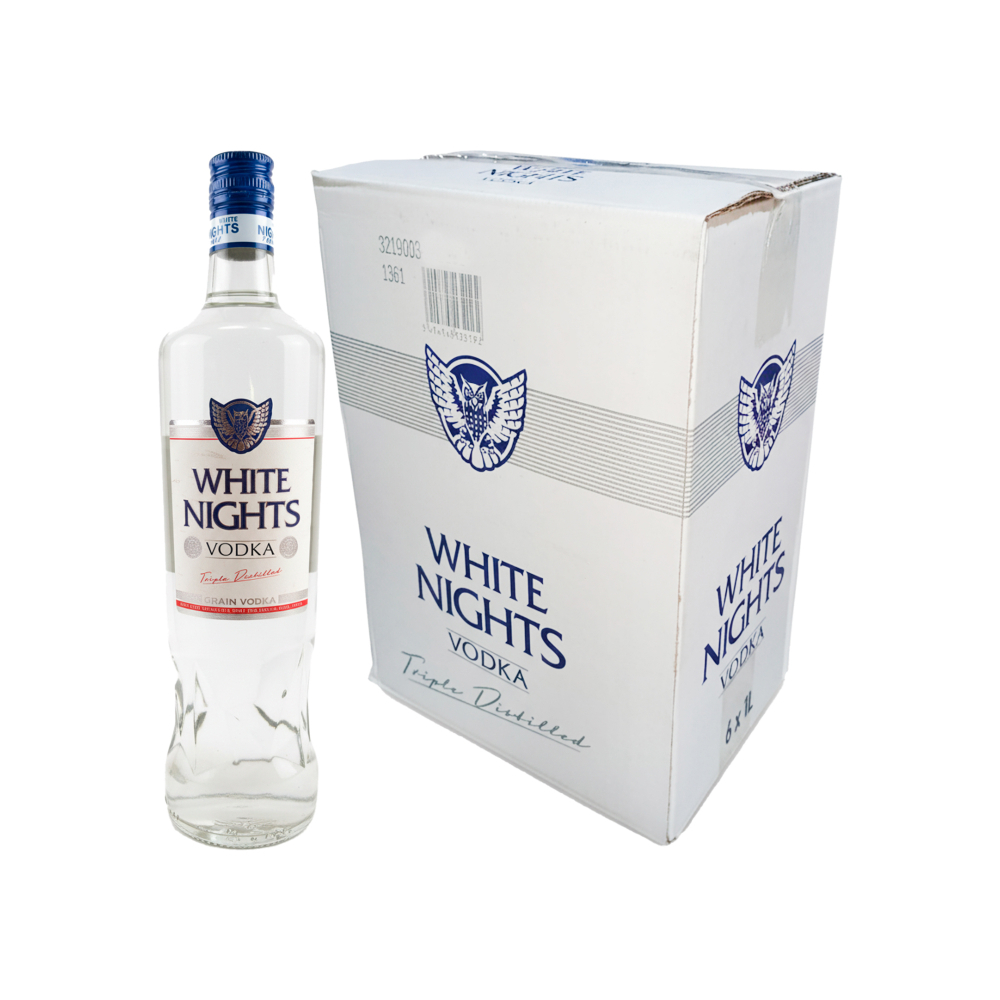Vodka 37.5 % vol White Nights (6 U x 1 L) - Miniatura 2