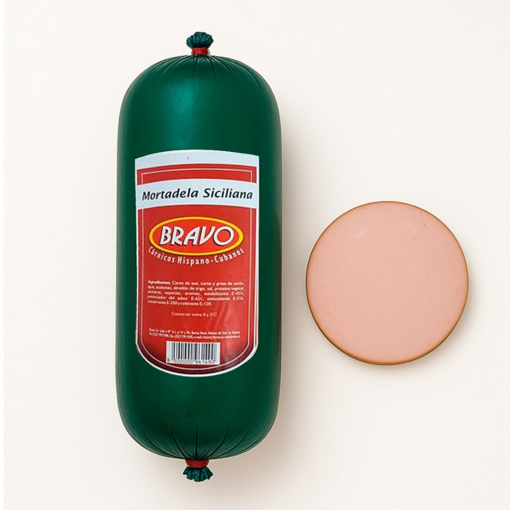 Mortadela siciliana Bravo (2 kg / 4.4 lb) - Miniatura 3