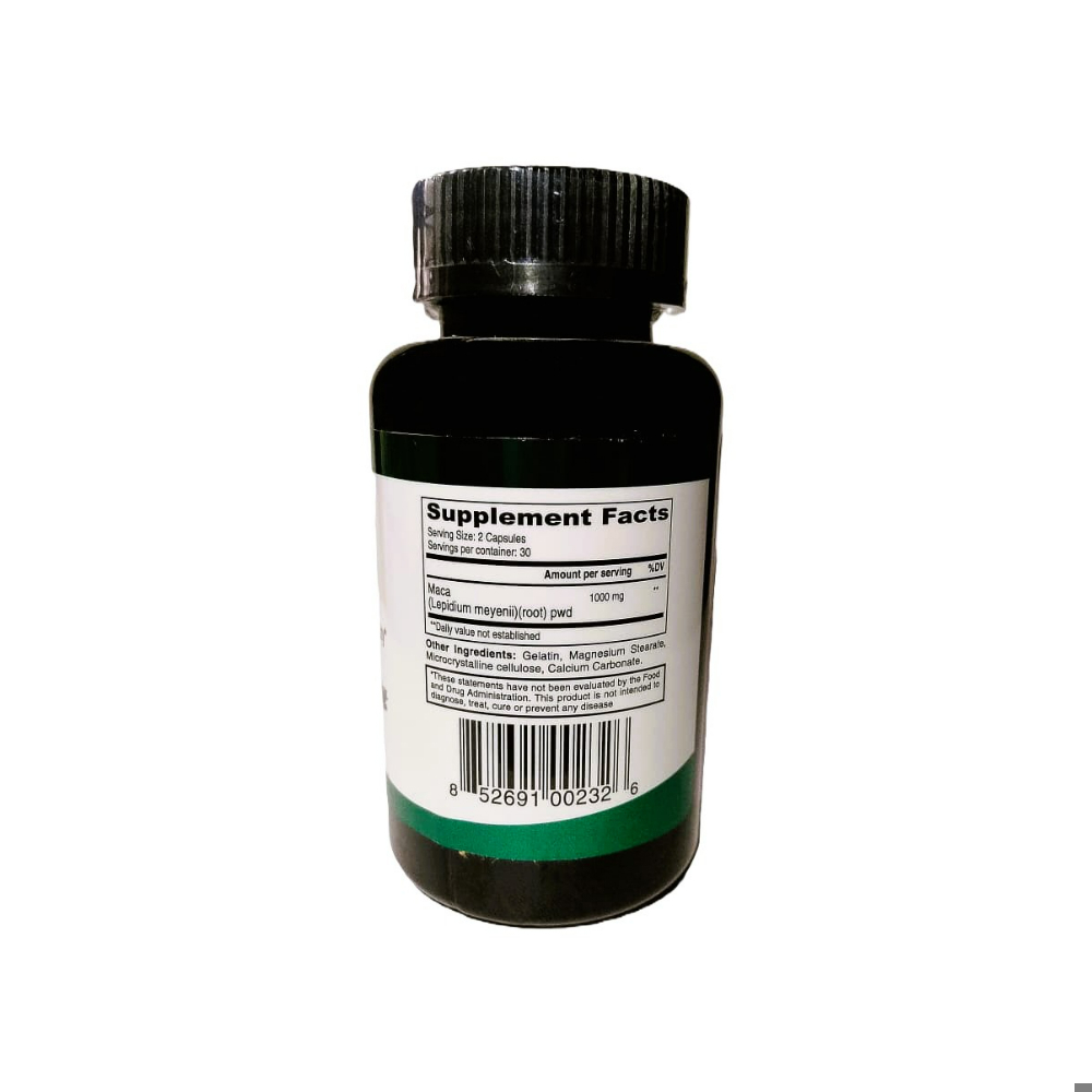 Suplemento dietético de Maca. 1000 mg ELP Essential (60 cápsulas) - Miniatura 3