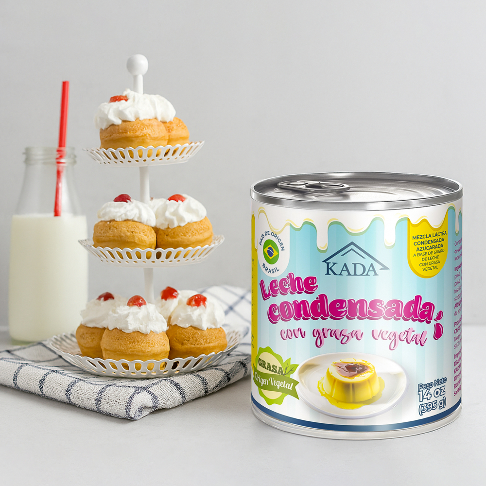 Café extra fuerte Brasileiro + Leche condensada con grasa vegetal Kada + Café tradicional Brasileiro - Miniatura 2