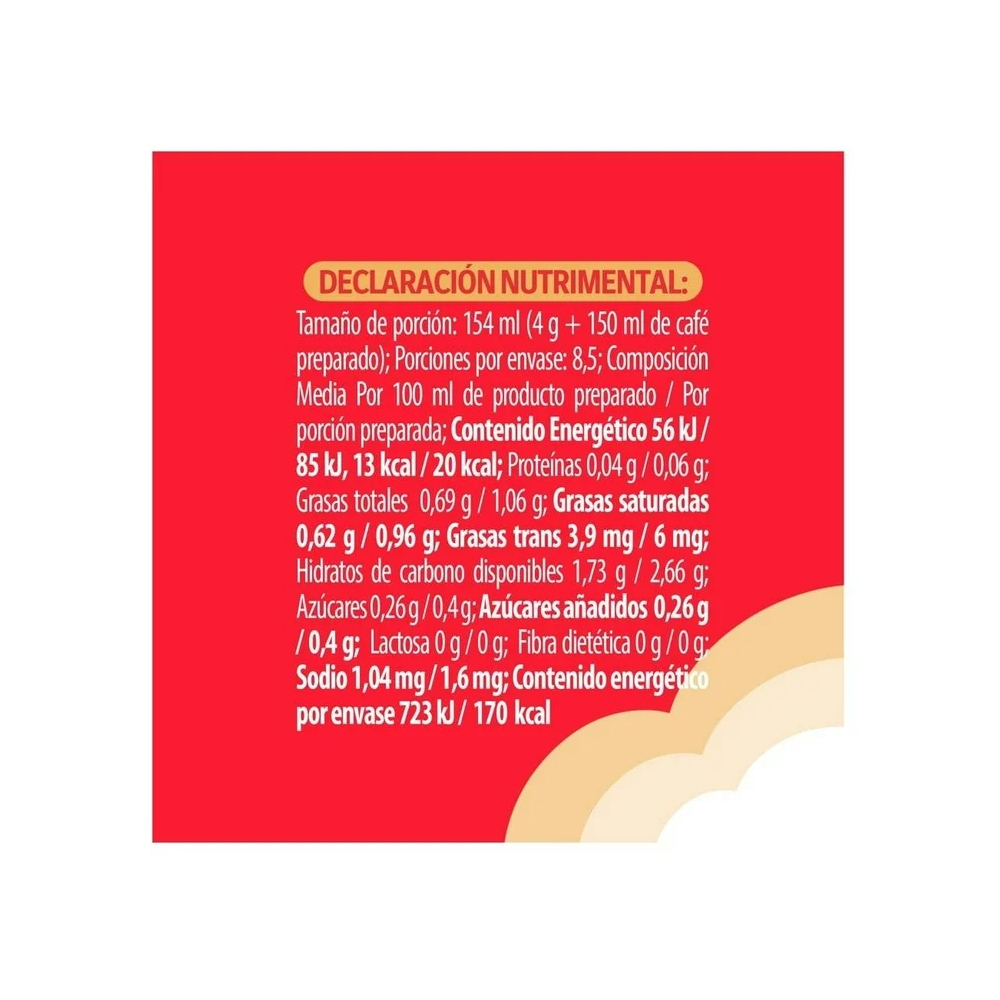 Sustituto de crema en polvo para café Coffee Mate Nestlé (34 g / 1.2 oz) - Miniatura 2