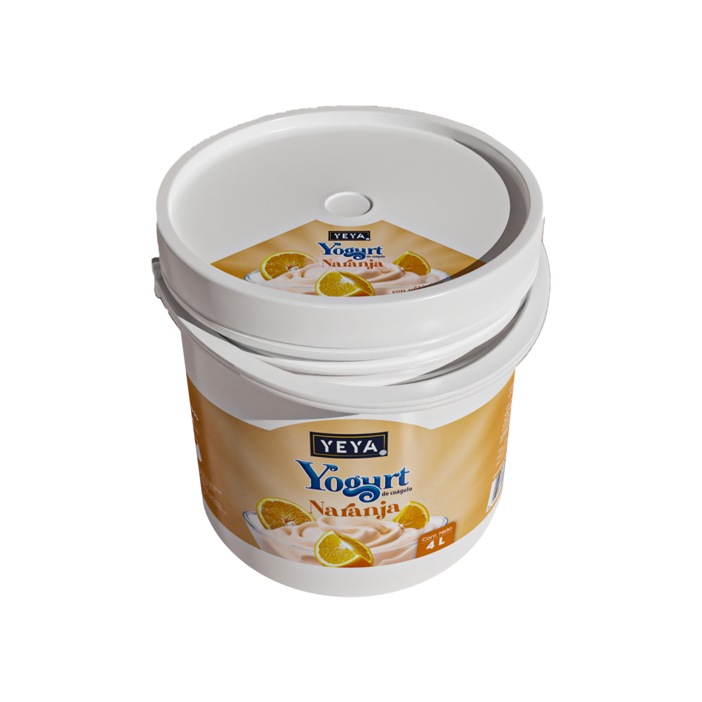 Yogurt de naranja con probióticos YEYA (4 L) - Miniatura 2