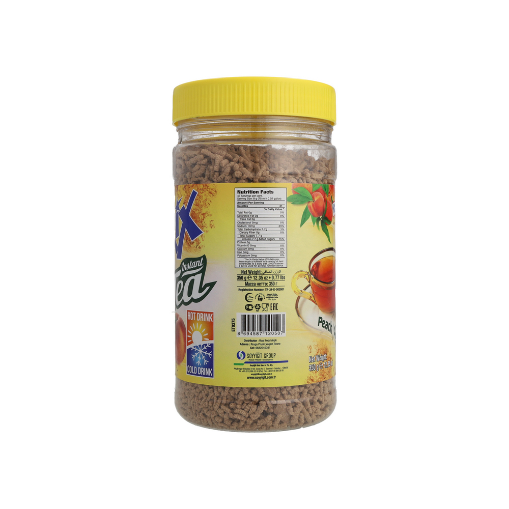 Té instantaneo granulado con sabor a duraznos Kent boringer (350 g / 12.34 oz) - Miniatura 3