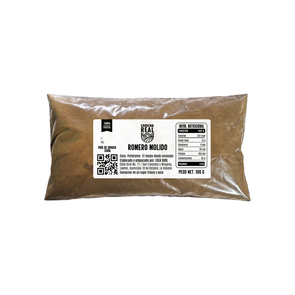 Romero molido Cosecha Real (100 g / 3.52 oz) - Miniatura 2