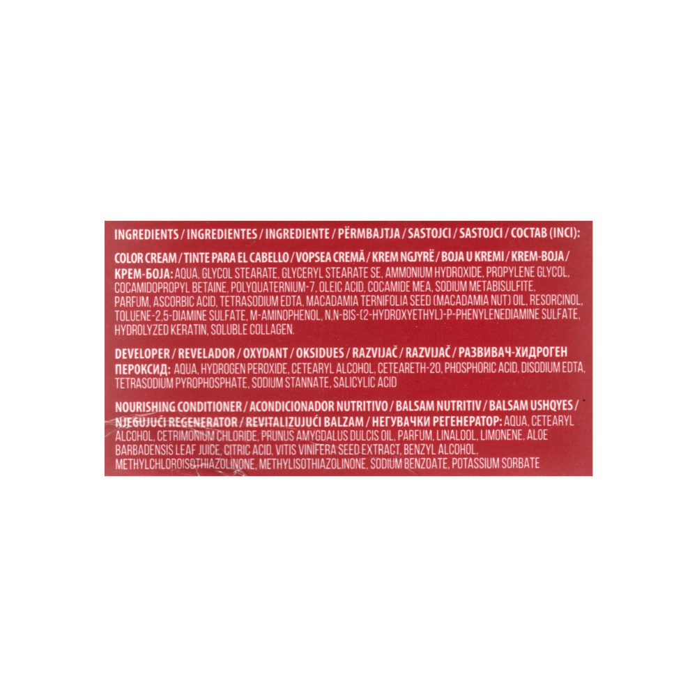 Tinte en crema para el cabello No. 01 Negro Aroma Color (130 g) - Miniatura 4