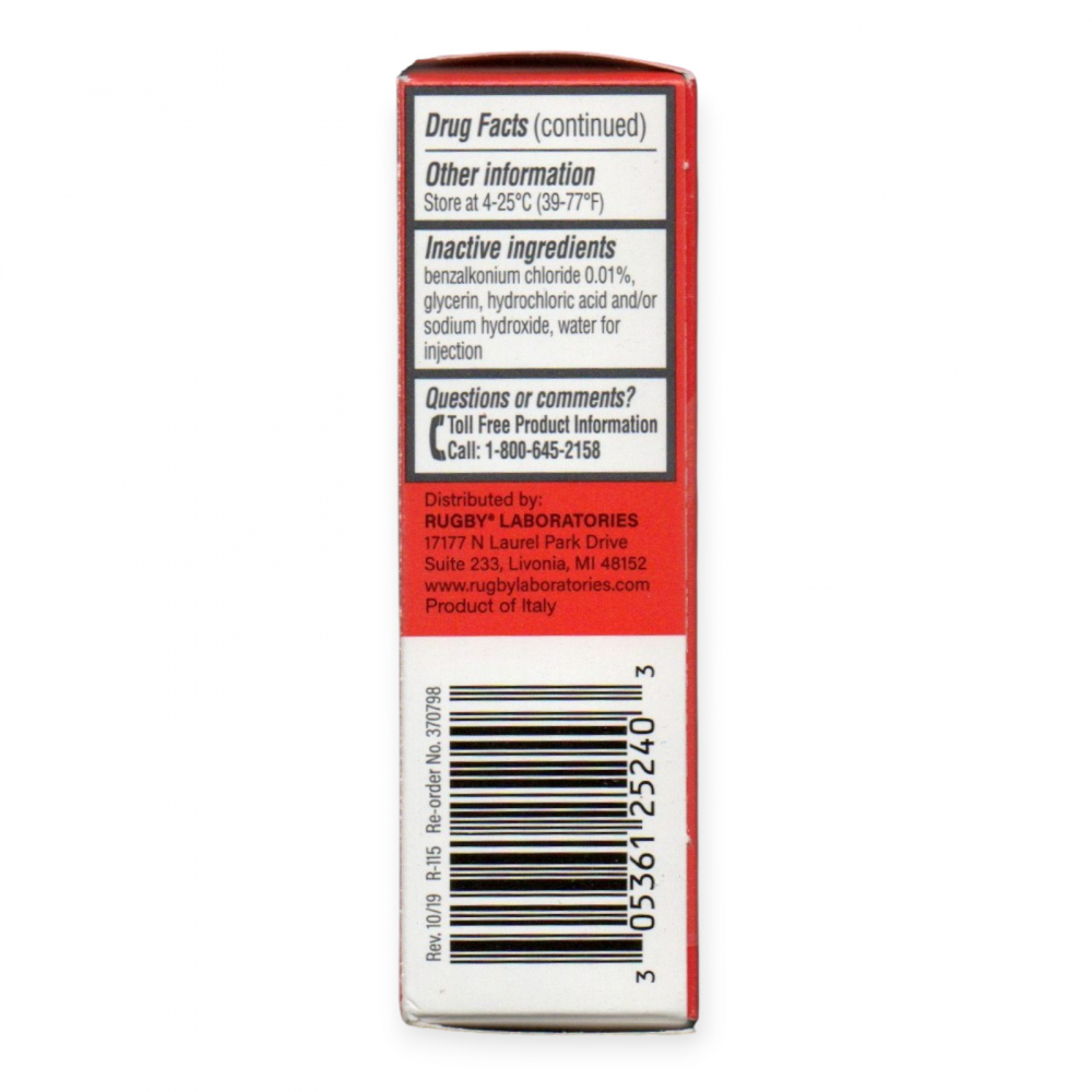 Solución oftálmica de fumarato de ketotifeno 0.035% Rugby (5 ml / 0.17 fl oz) - Miniatura 3