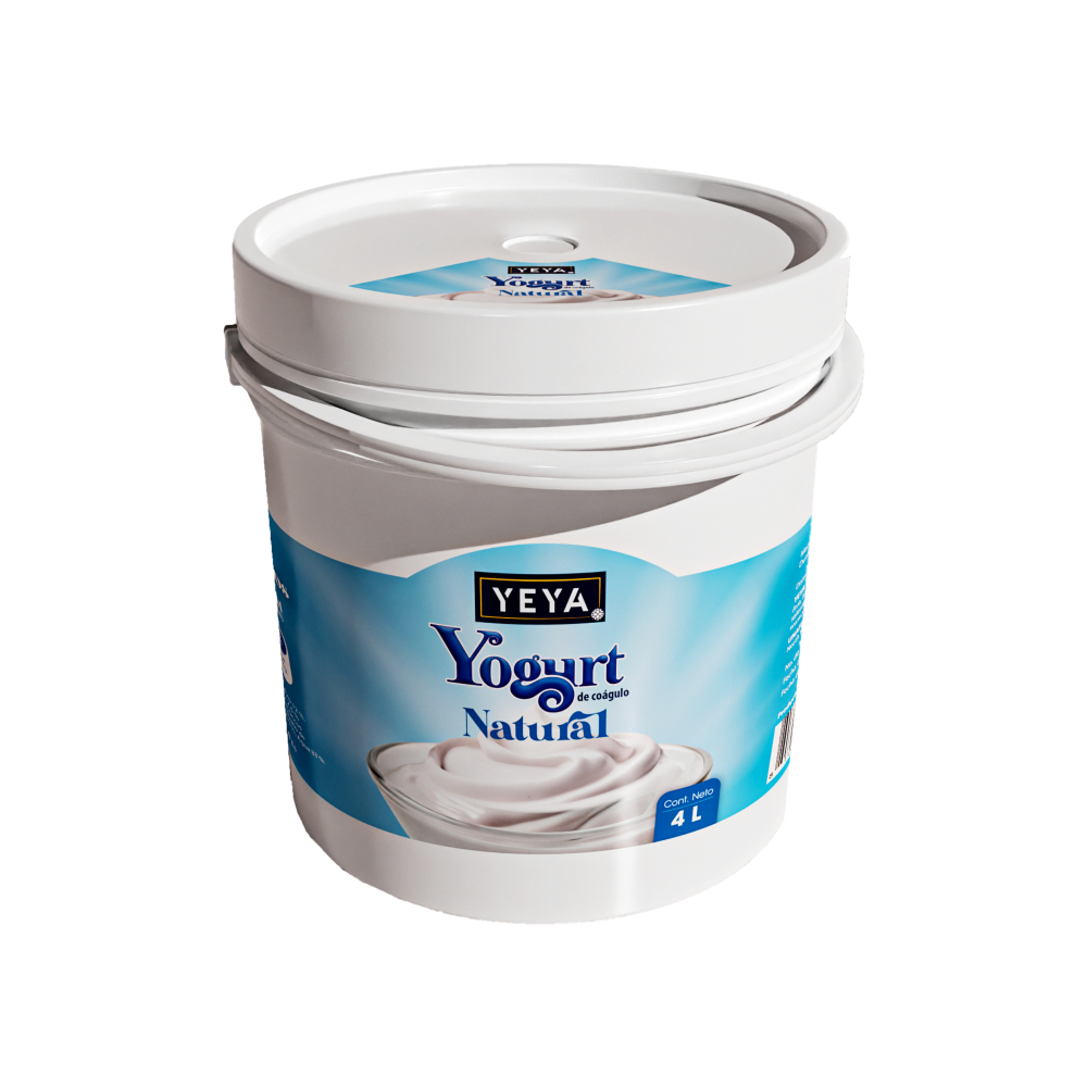Yogurt natural con azúcar y probióticos YEYA (4 L) - Miniatura 2