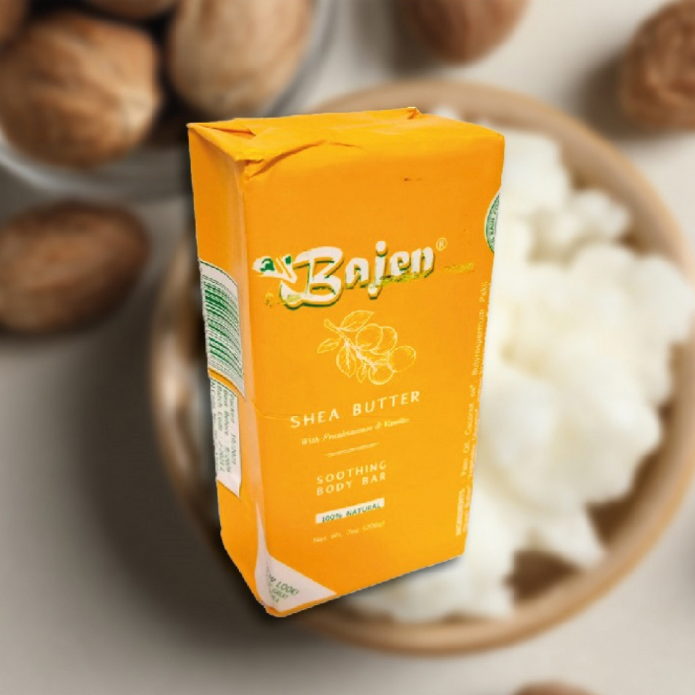 Jabón de tocador especial manteca de karité Bajen (3 x 200 g / 7.05 oz) - Miniatura 4