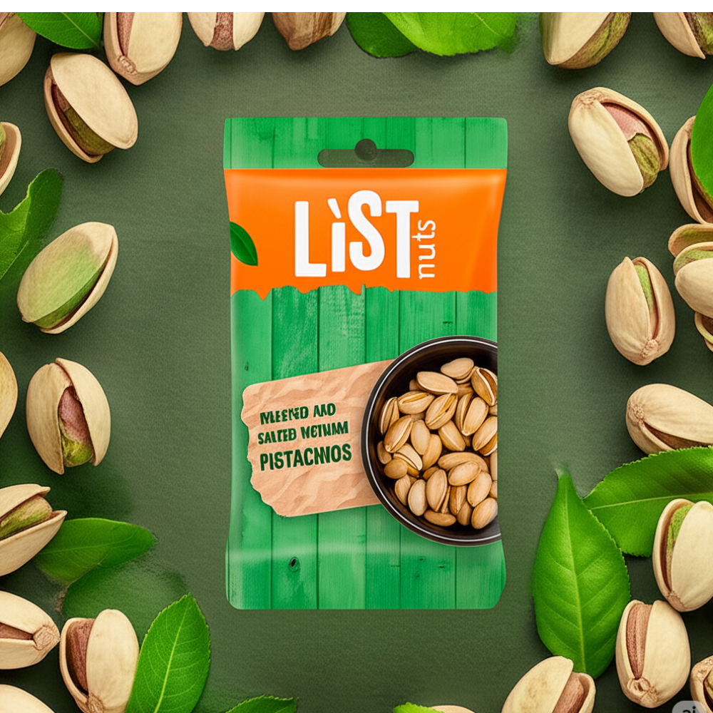 Pistacho asado y salado List Nuts (50 g / 1.76 oz) - Miniatura 4