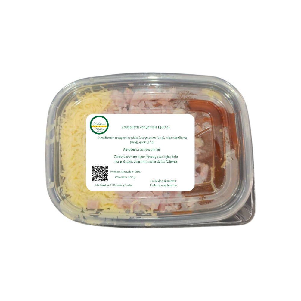 Espaguetis con jamón Mimosa Ambrosia (400 g / 14.11 oz.) - Miniatura 4