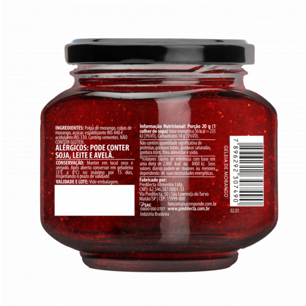Jalea de fresa Predilecta (320 g / 11.3 oz) - Miniatura 2