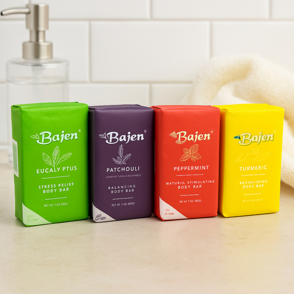 Jabón de tocador especial cúrcuma Bajen (2 x 200 g / 7.05 oz) - Miniatura 3