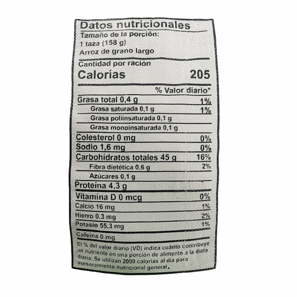Arroz de grano largo 5% de grano partido Tatine (3 x 25 kg / 55.1 lb) - Miniatura 2