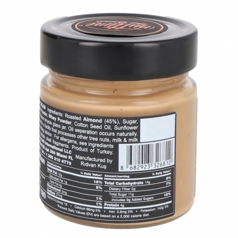 Crema de almendras para untar Nuttime (3 x 250 g / 8.80 oz) - Miniatura 3