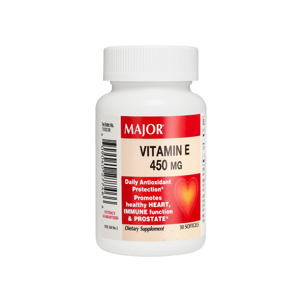 Vitamina E 450 mg Major (30 cápsulas) - Miniatura 4