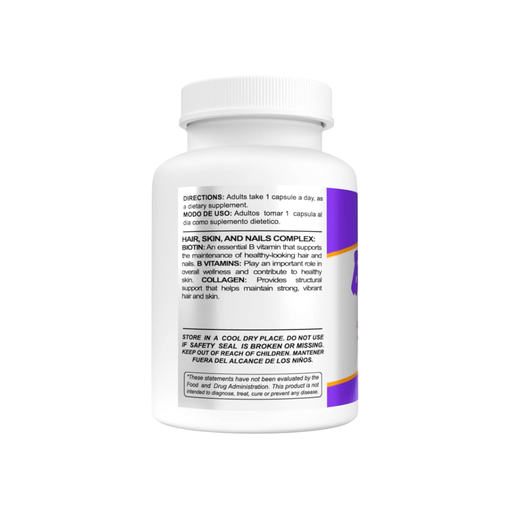 Biotina 5000 mcg Sunshine Naturals (90 cápsulas) - Miniatura 3