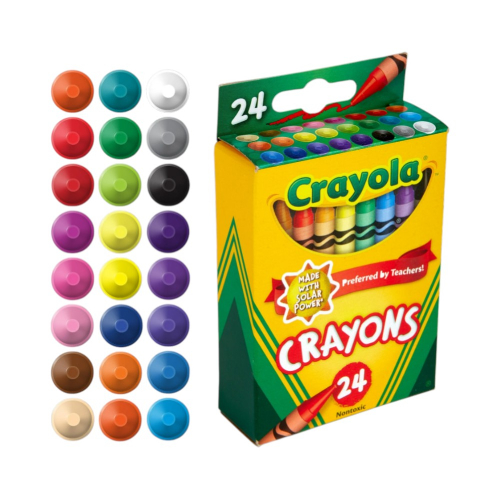 Crayones de colores surtidos Crayola® (24 U) - Miniatura 2