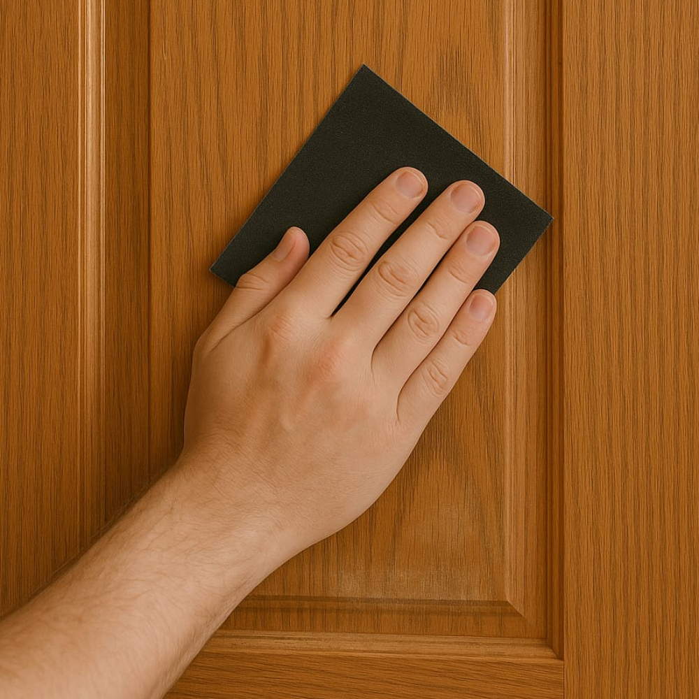 Lijas de agua 9'' x 11'' grano 80 Devox Caribe (25 U) - Miniatura 4