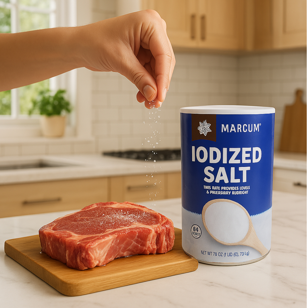 Sal yodada Marcum (737 g / 1.6 lb) - Miniatura 2