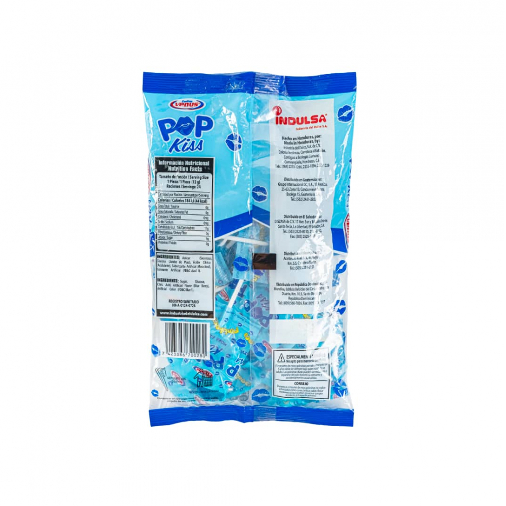 Paleta de mora azul pintaboca Confites Venus (228 g / 8.04 oz) - Miniatura 2