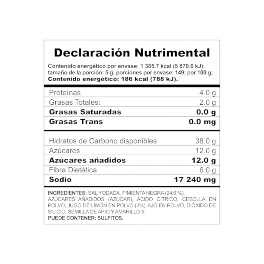 Sazonador pimienta con limón McCormick (75 g / 2.65 oz) - Miniatura 3