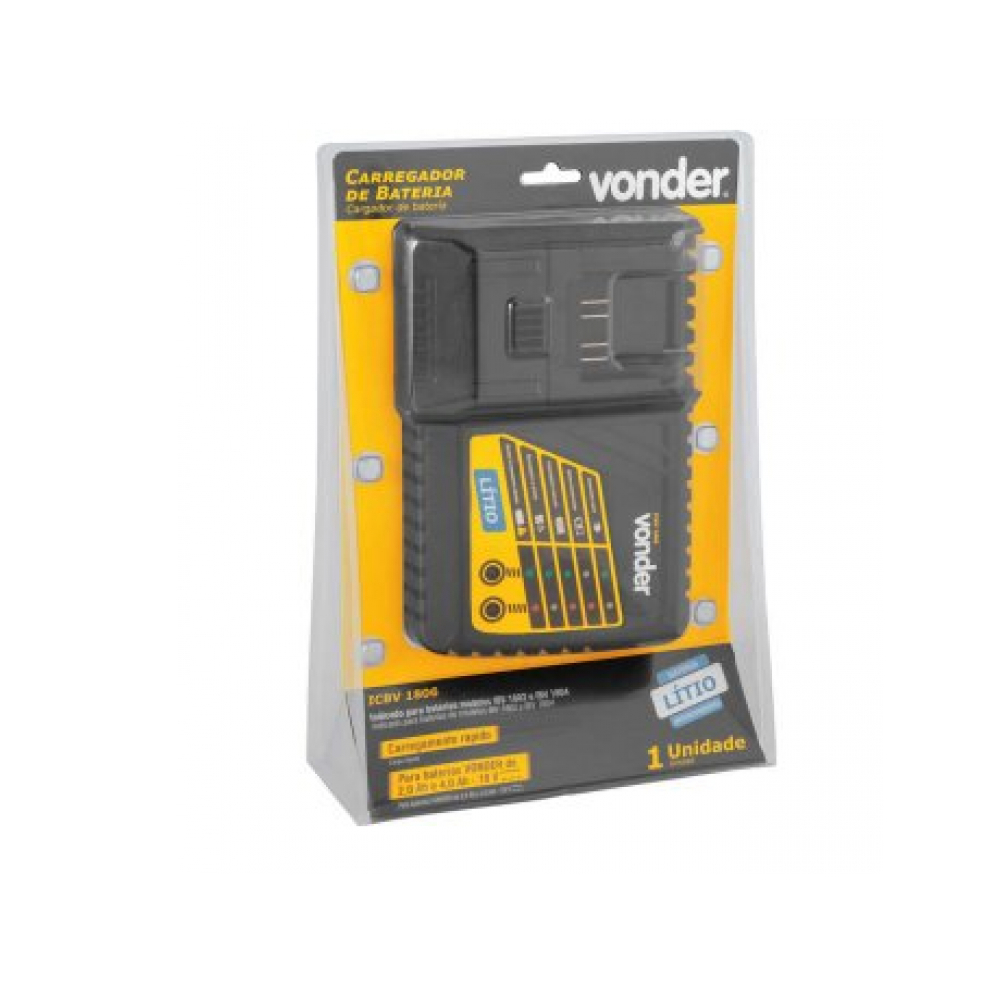 Cargador de batería rápido de 18 V Vonder ICBV1806 - Miniatura 2