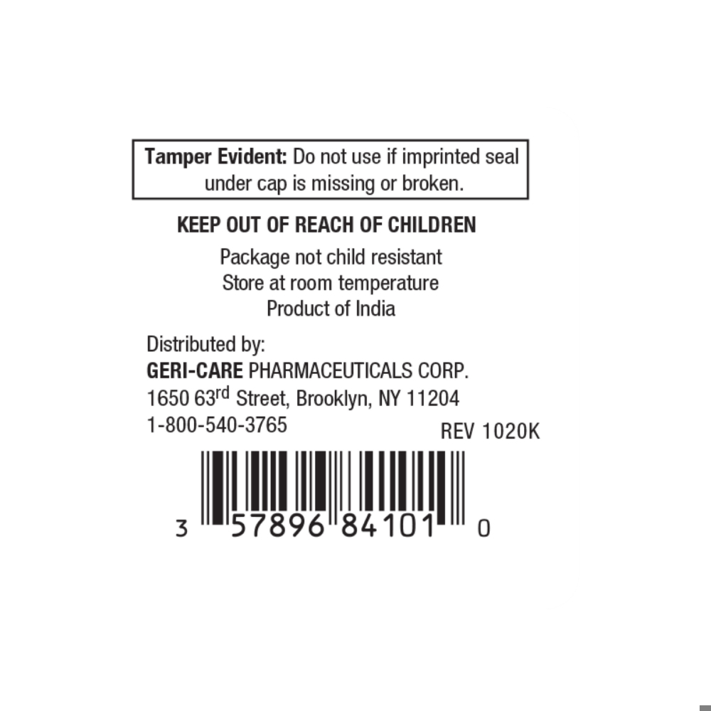 Vitamina C 500 mg Gericare (100 tabletas) - Miniatura 3