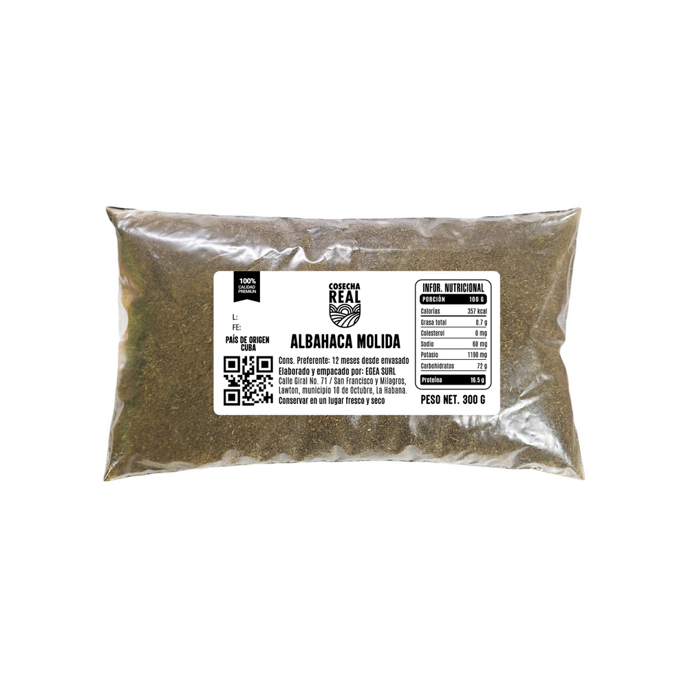 Albahaca molida Cosecha Real (300 g / 10.58 oz) - Miniatura 2