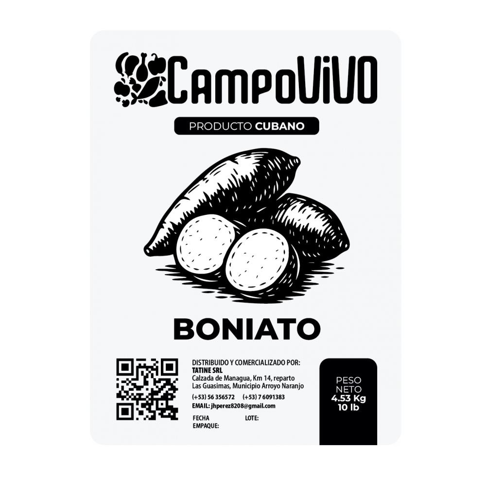 Boniato Campo Vivo (4.53 kg / 10 lb) - Miniatura 3
